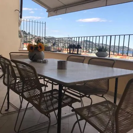 Amazing Seaview Terrace Apartament San Remo